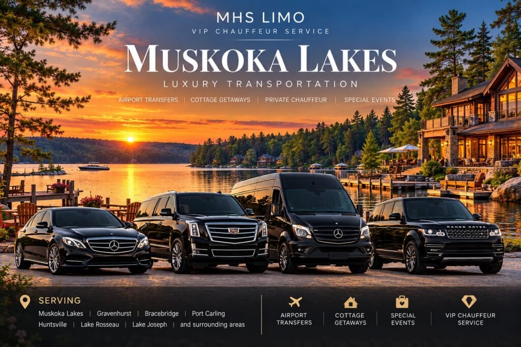 Toronto to Muskoka limo service by MHS Limo