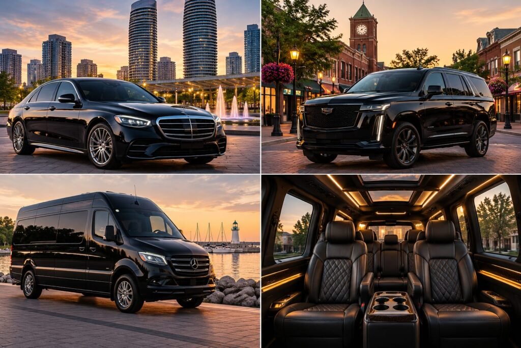 Luxury Vehicles for Mississauga limo service